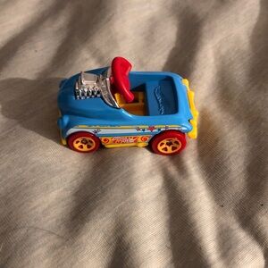 Colorful Toy Car with Red and Blue Pedal Driver